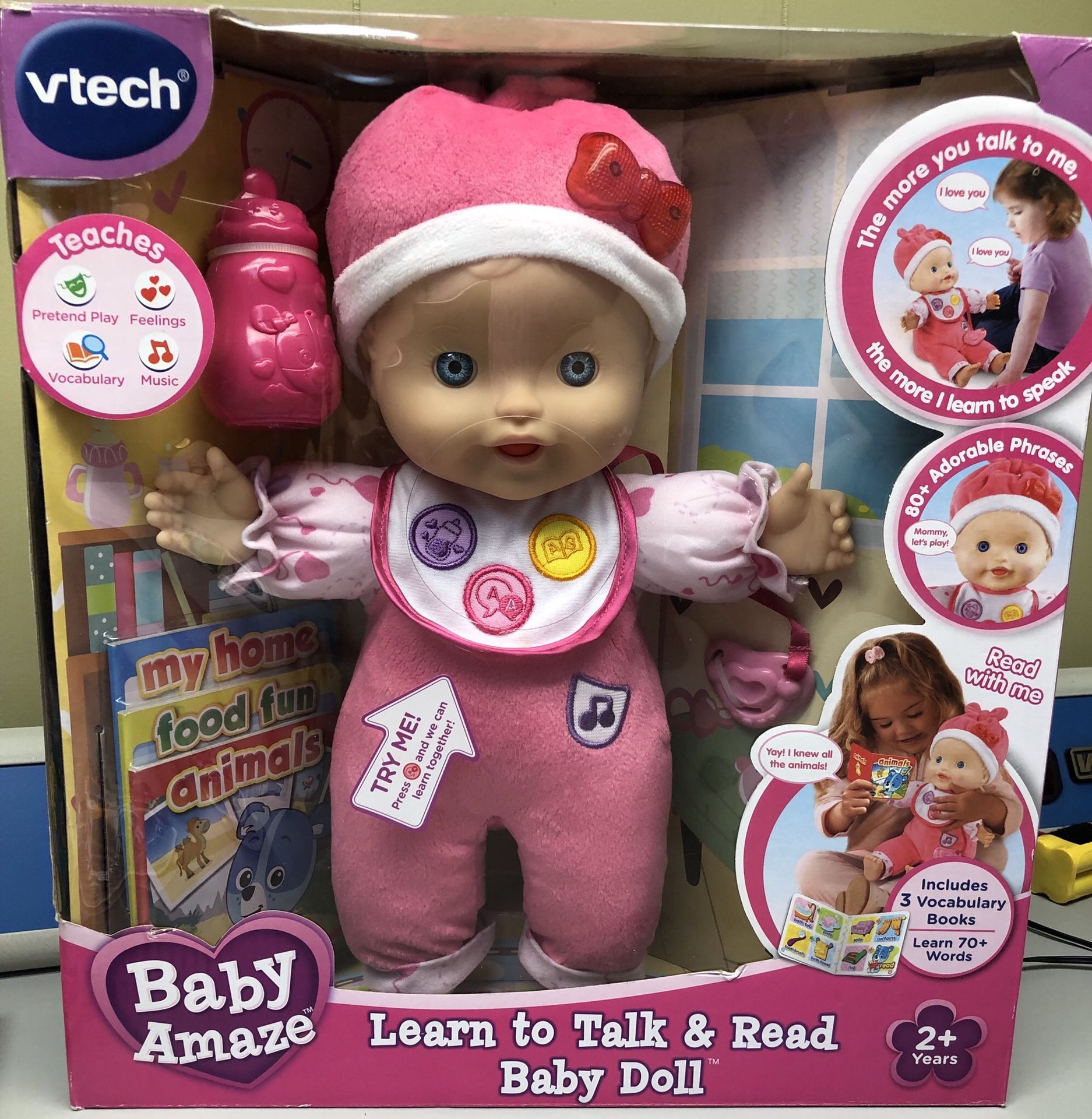 Baby Doll Lot: NIB Baby Amaze, NIB Corolle Stroller, Gently Loved Cry Baby