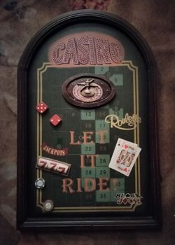 Casino Themed Wall Plaque