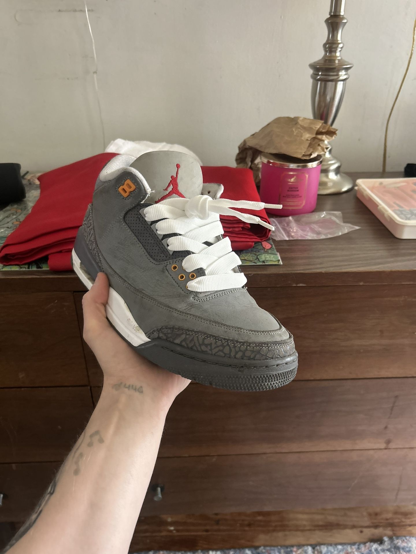 Jordan 3s “Cool Grey” 2021