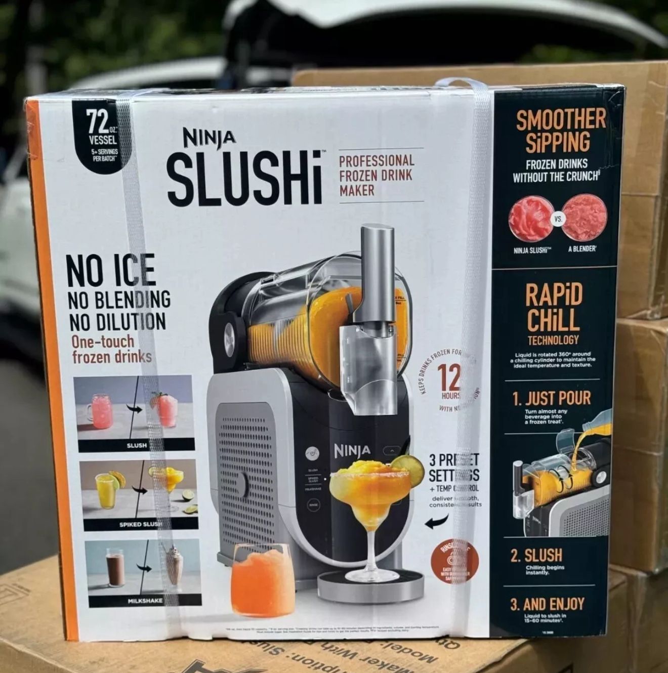 Ninja Slushi Professional New Sealed In Hand FS301