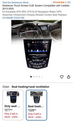 Dasbecan Touch Screen CUE System Compatible with Cadillac 2013-2020