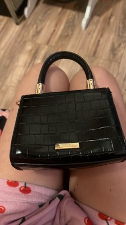 Aldo black mini purse