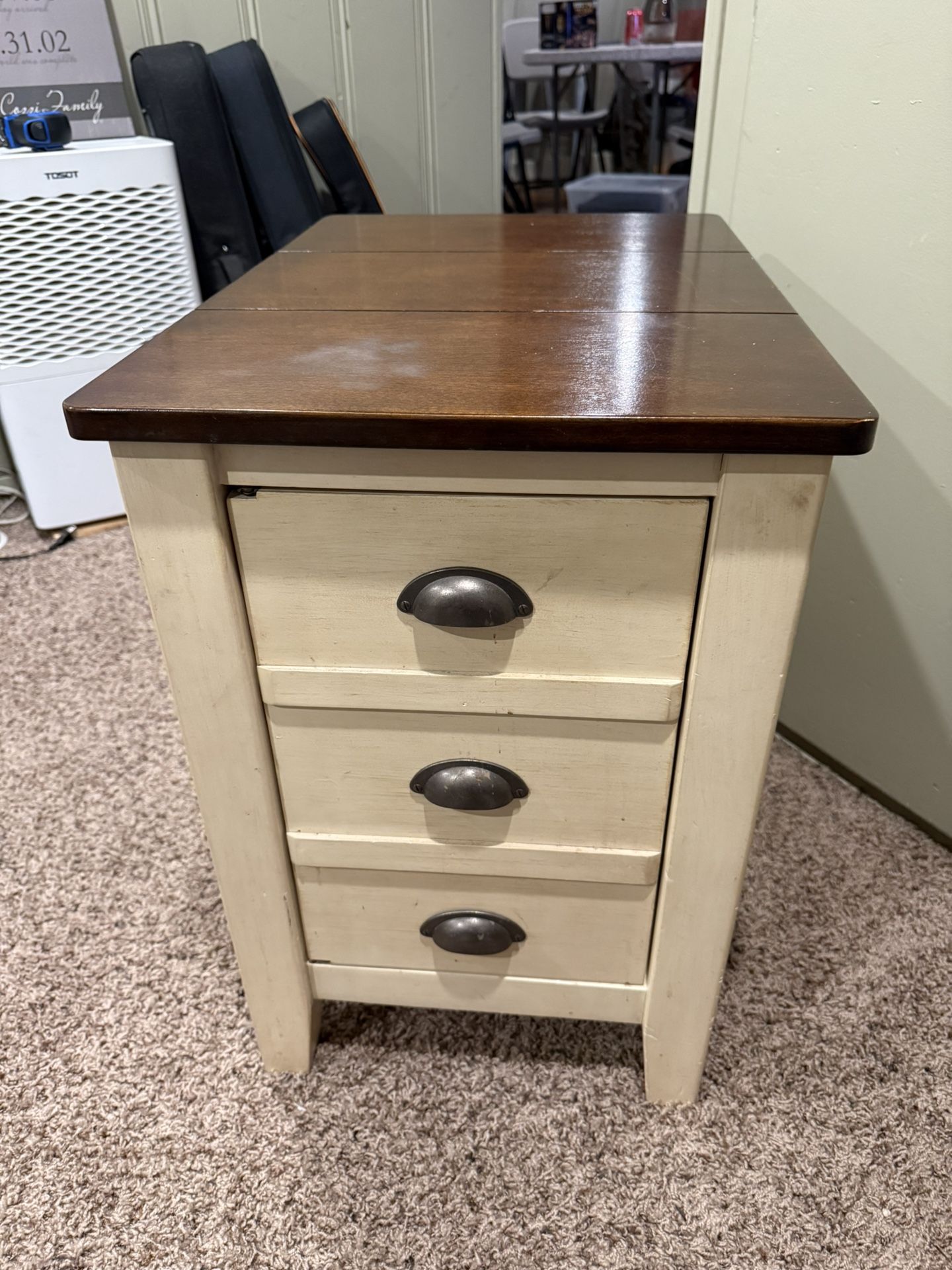 End Table Solid Wood