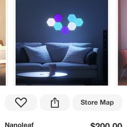 New Sealed Nanoleaf Hexagonal/Triangle 7 Panels Complete Kit