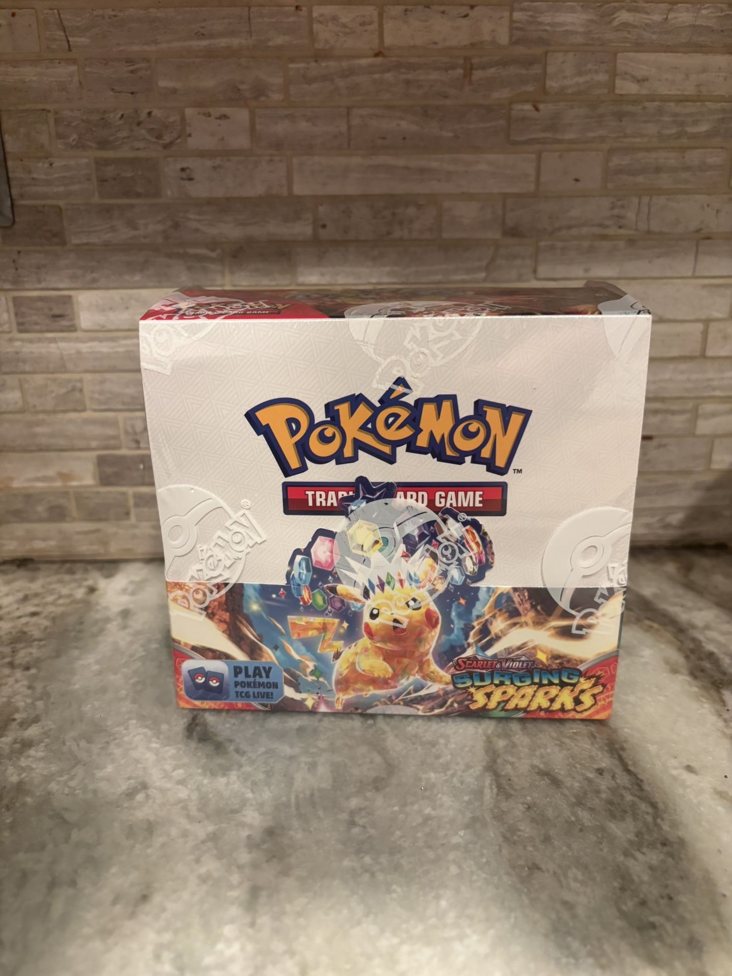 Pokémon surging Sparks booster box