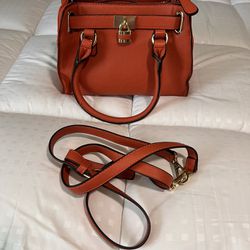 Charming Charlies Orange Handbag/Purse