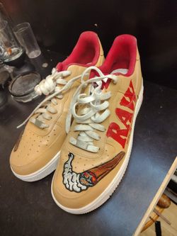Custom Nike Air Force 1 RAW Sneakers
