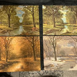 Four Seasons Prints by Robert Wood