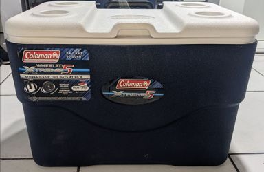 50-Quart Coleman Wheeled Cooler