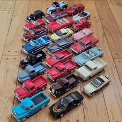 DIECAST 1:24 SCALE MIXED LOT (56 NEW) CARS/TRUCKS