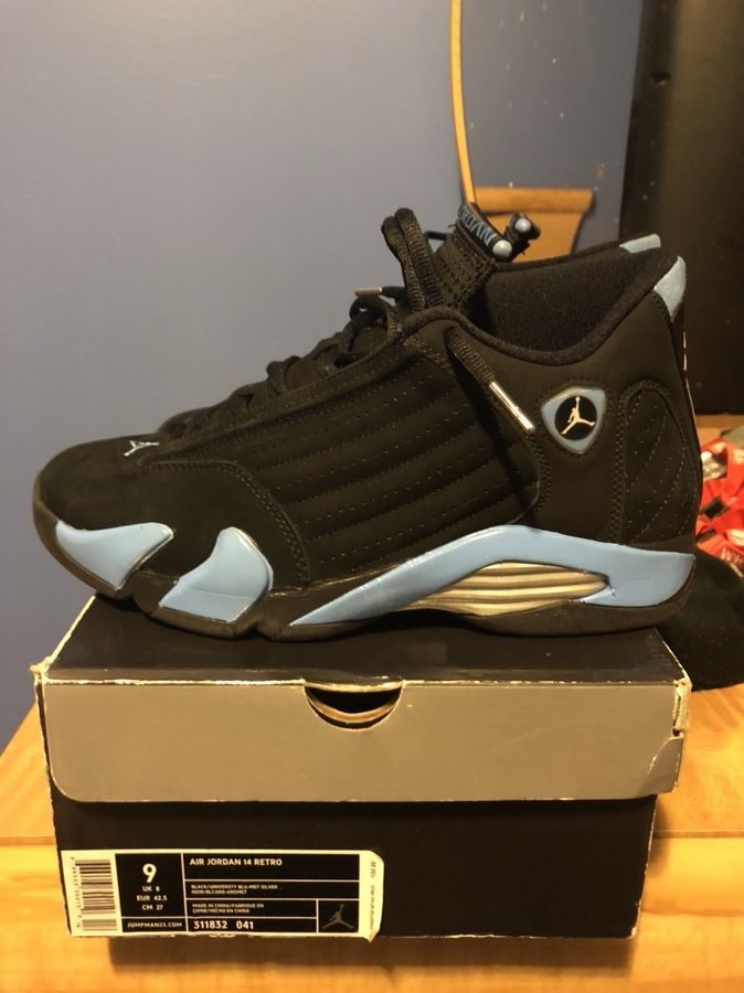 Jordan 14 university blue size 9 VNDS . $240 obo. NO TRADES