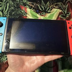 Nintendo Switch w/ 2 games and accessories 