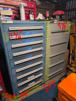 Stanley Vidmar tool cabinets