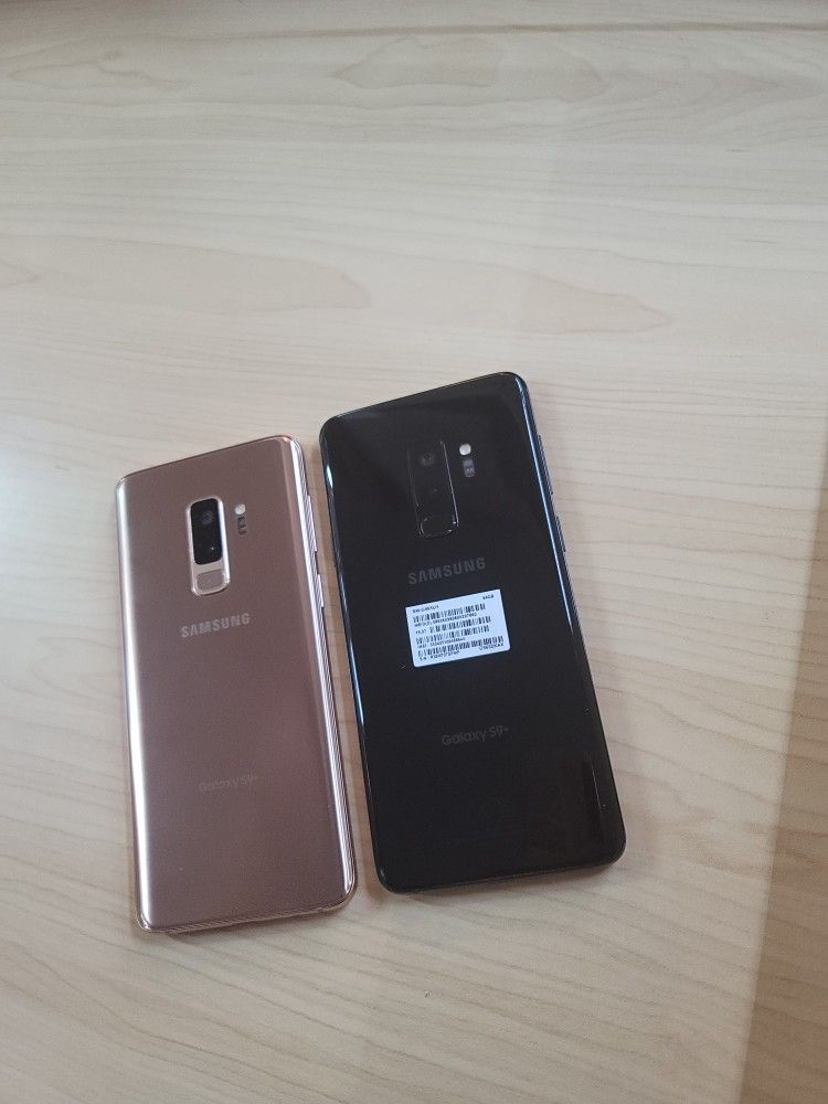 Samsung Galaxy S9 Plus 64GB UNLOCKED (2 Colors Available) Att, Tmobile ,Metro, Cricket, Verizon And Worldwide. Price Is FIRM And Is For Each Phone.