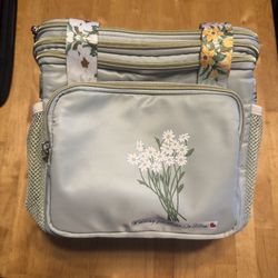 Spring Floral Insulated Lunch Bag