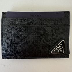 Men’s Prada Card Holder And Money Clip