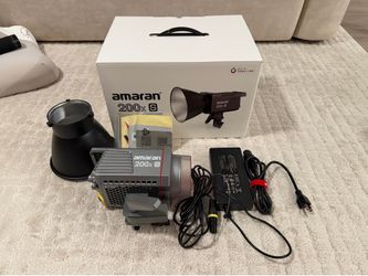 Aputure Amaran 200x S｜200W Bi-Color COB Video Light｜Like New｜Full Kit w/ Box