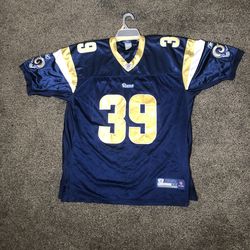 Vintage NFL Reebok Rams  #39 JACKSON Football Jersey 