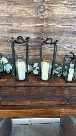8 Candle Vases