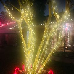 500 LED Christmas String Lights Connectable, Extra Long 70Ft  Outdoor String Lights End-to-end Plug in with Remote Timer for Garden Patio Tree Decor (
