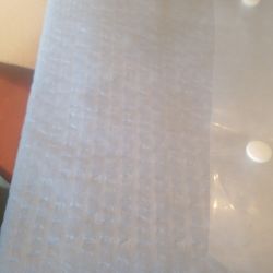 Is blue shower curtain