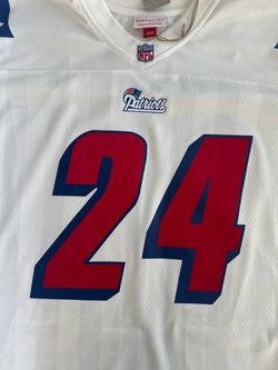 2XL Ty Law Mitchell & Ness Patriots #24 Legacy Collection Jersey