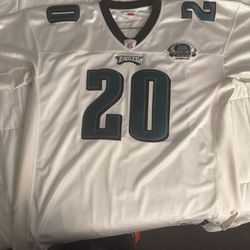 RARE Brian Dawkins Eagles Mitchell & Ness Inaugural Game Jersey
