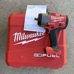Milwaukee M-18 FUEL 1/2 HIGH TORQUE IMPACT WRENCH. TOOL ONLY 2967-20