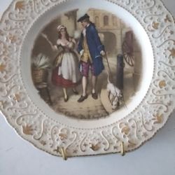 Cries Of London, "Who'll Buy My Lavender" Plate By Brittania, London. 8 1/2", Rare/Vintage