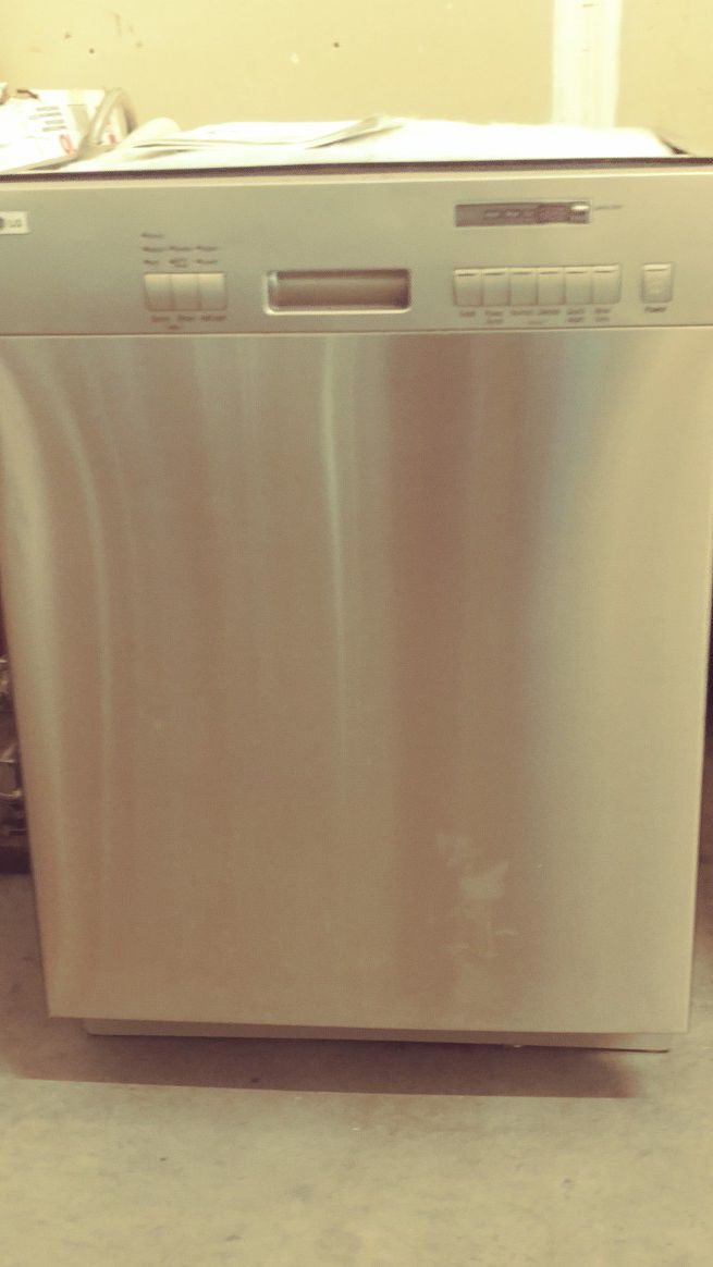 Brand new LG stainless in/out dishwasher