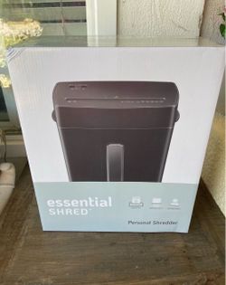 Essentials Powershred HH-8C 8- Sheet Cross-Cut Personal Shredder