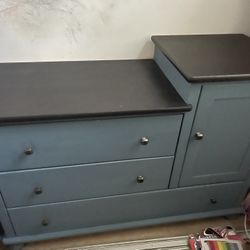 Dresser Cabinet Changing Station Babies Kids
