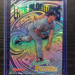 Bowman 1999 Late Bloomers #5 Andy Petitte Gloss Baseball Card