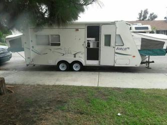 Camper travel trailer rv