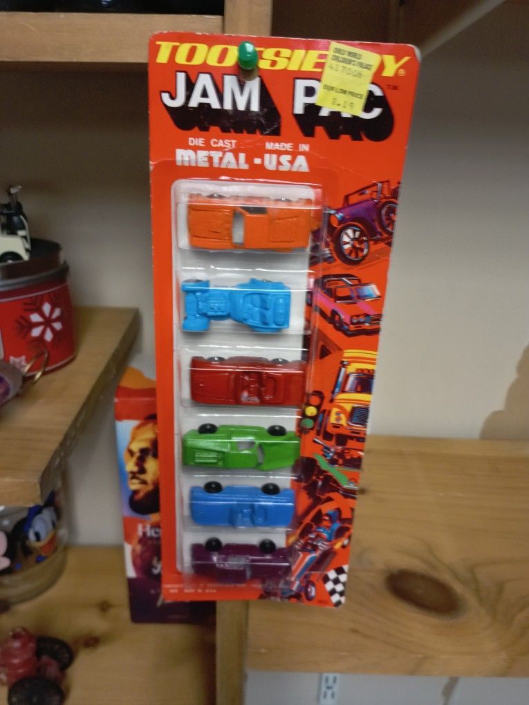 Antique TootsieToy Jam PAC 6 Diecast Cars