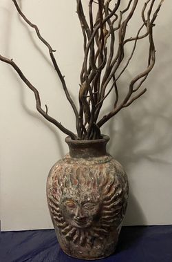Sun Design Pot With Willow Included