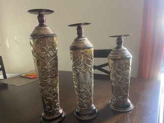 Candle Holder Set Of 3