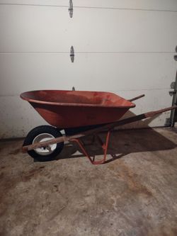 True temper 5 cu wheelbarrow