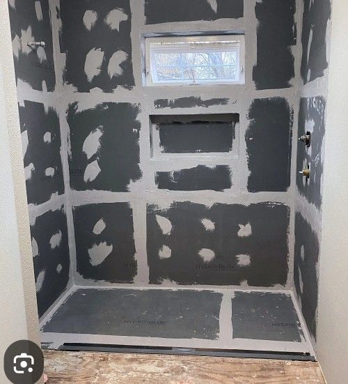 Cement Shower Board.  Hydro-block 