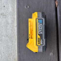 Dewalt 20V PowerStack  Compact Lithium Ion Battery 