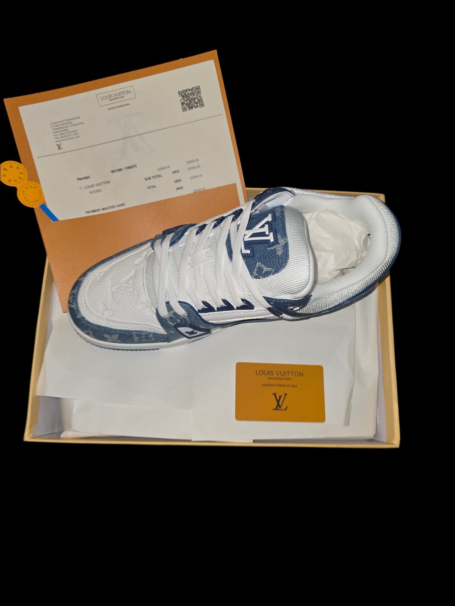 Louis Vuitton Trainer ‘Denim Monogram’