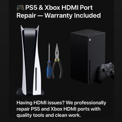 PS5/Xbox HDMI Port Repair