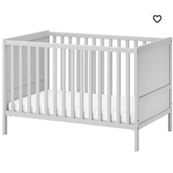 Ikea Sundvik Convertible Crib White