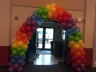 Arch balloon $160 columns $40 each