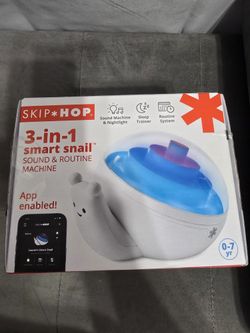 Skip Hop 3-in-1 Smart Snail Sound Machine