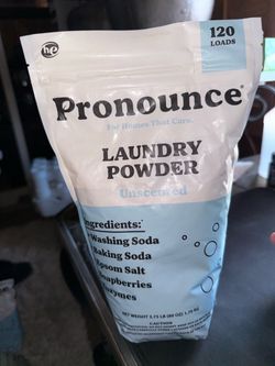 Pronounce Laundry Powder