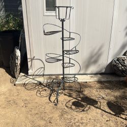 Spiral Plant Stand