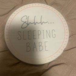 Baby Girl Room Decor $7