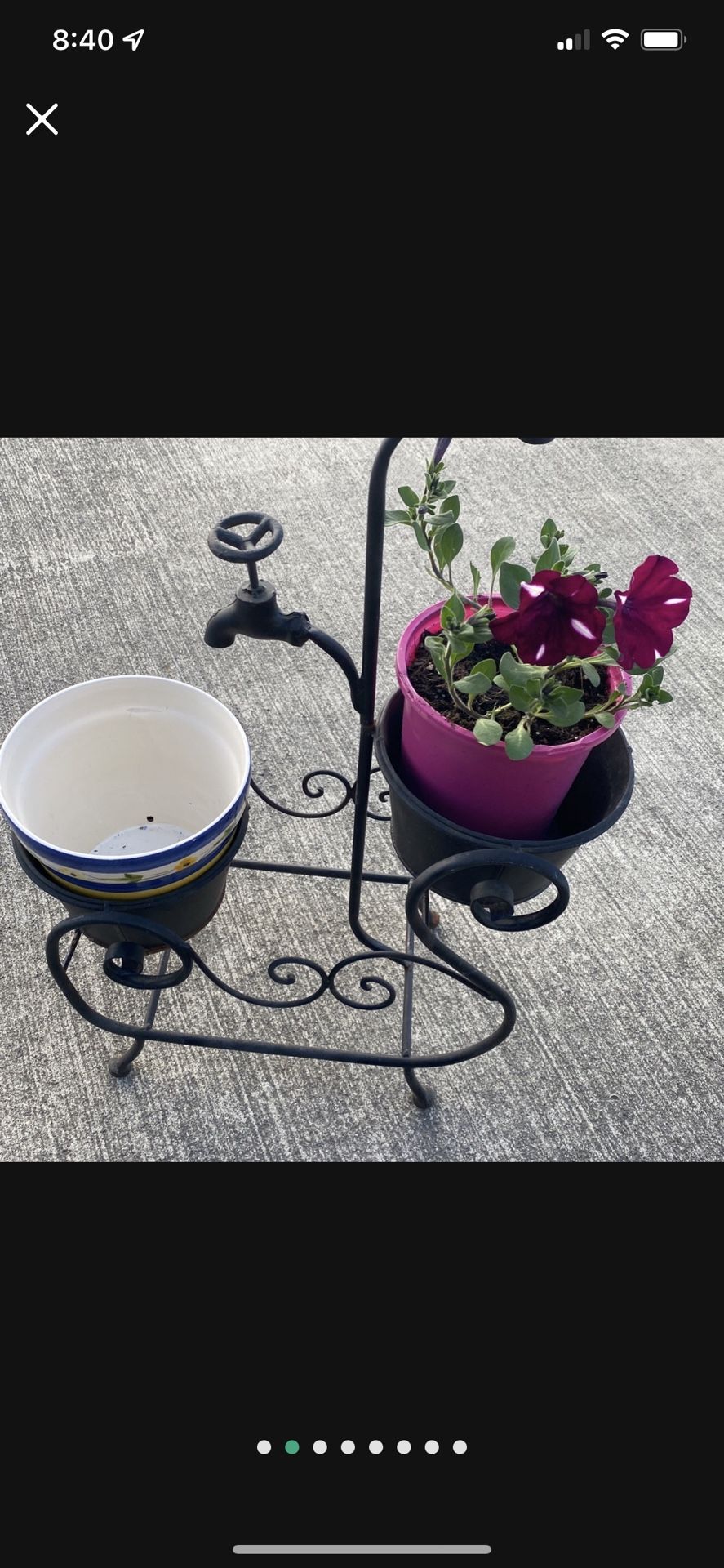 2 Plant Holder Perfect For In-outdoors 🪴🪴great For Garden And House Decoration