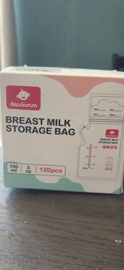 Breast milk storage bag